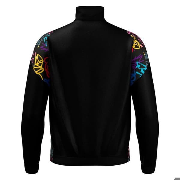 Macron Prometheus full zip träningsjacka svart XXXXL