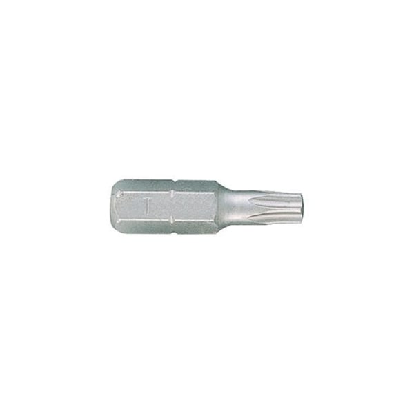 Skruvmejselbits - KING TONY - Torx 1/4" 25 mm T20 - Silikonstål och kromvanadinlegering S2