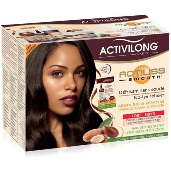 Organisk Argan & Keratin no-lut relaxer - För...
