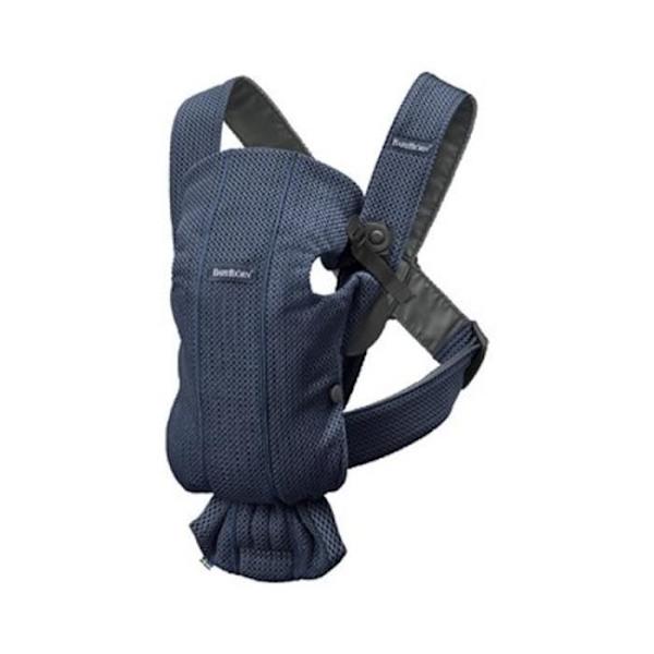 BABYBJÖRN Bärsele Mini, 3D Mesh, Marinblå