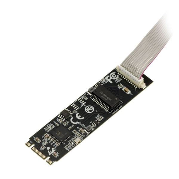 KALEA-INFORMATIQUE Nätverkskort M.2 5Gbps Realtek RTL8126 RJ45 PCIe B+M 2280 kompatibel med Windows/Mac/Linux