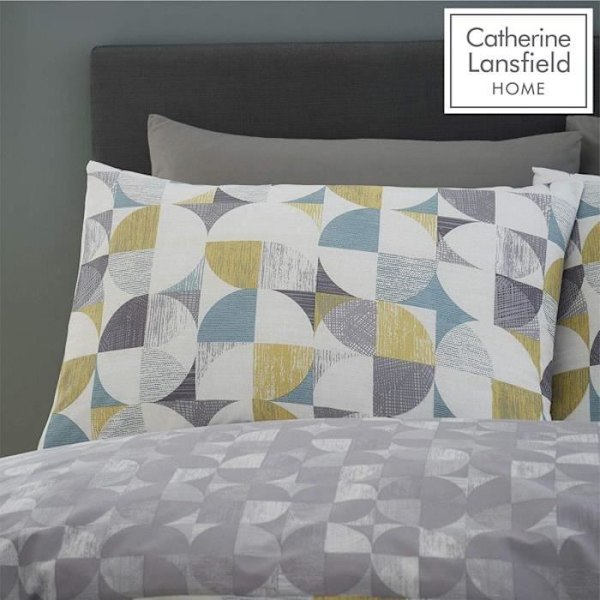 Sängkläder för Doppelfynd - Catherine Lansfield - Retro Cirklar - Polycotton - Flerfärgad - Dubbel Flerfärgad