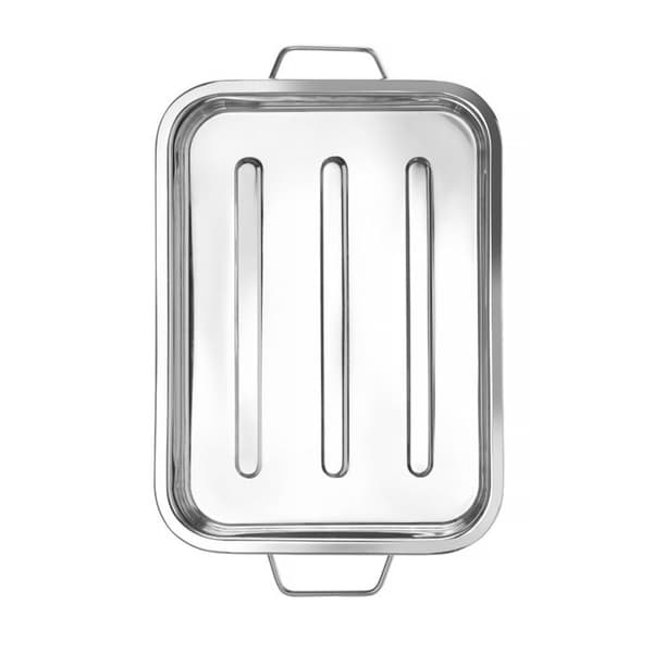 Ugnsform 430x310x(H)60 mm - Hendi Grå
