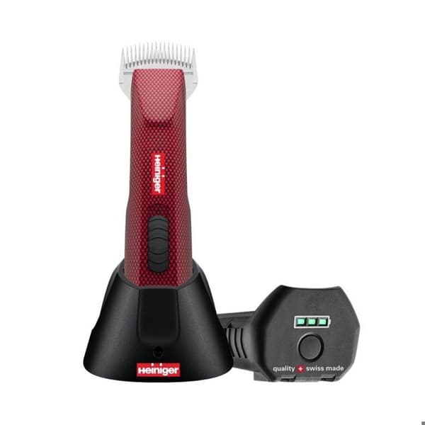 Tondeuse 2 batteri Ukal Opal Xtend röd svart