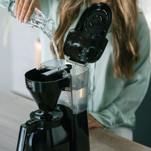 MELITTA Easy Therm II 1023-06 filterkaffebryggare - 1050 W - Svart Svart