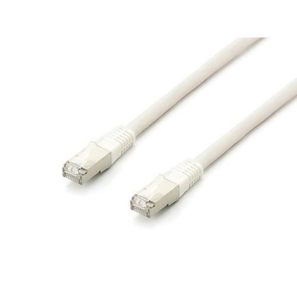 Vit nätverkskabel 10 m CAT6A S-FTP (S-STP) - UTRUSTNING