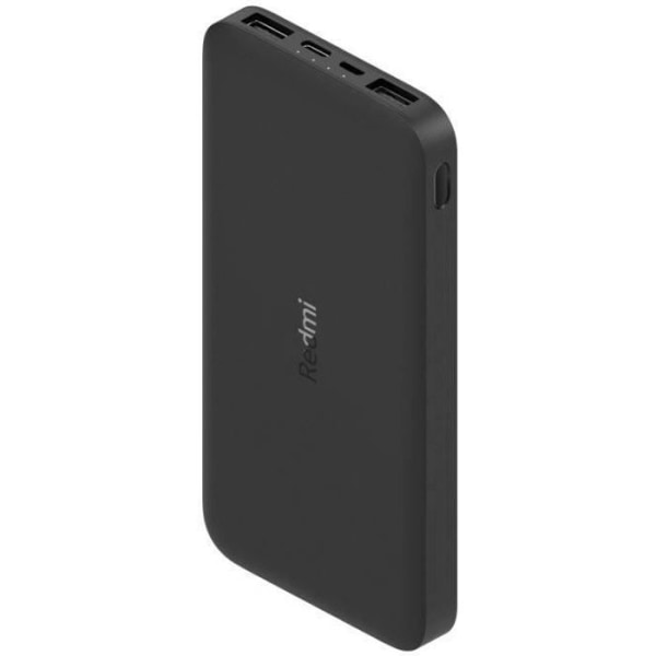 XIAOMI - Redmi Portable Batteri - 10000 mAh - Svart
