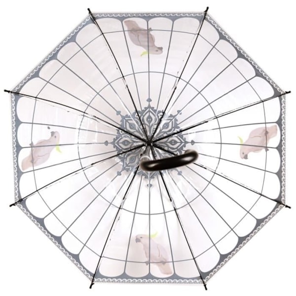 Esschert Design Clear Bird Cage Paraply Transparent