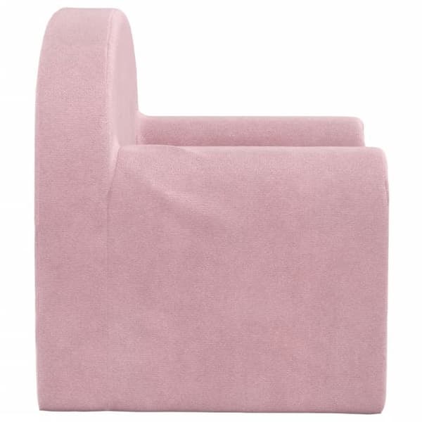 Sängsoffa för Barn - vidaXL - Bekväm Barnfåtölj - Fällbar - Rosa