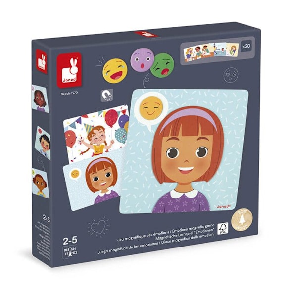Magnetiskt spel för känslor Flerfärgad