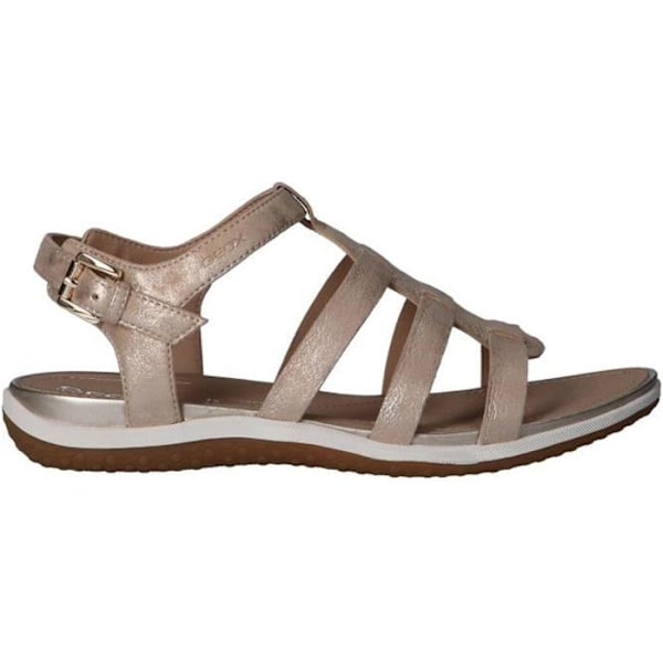 Sandaler - Geox - Dam - Läder - Beige - Platt Hytt - Exceptionell Komfort Beige 42