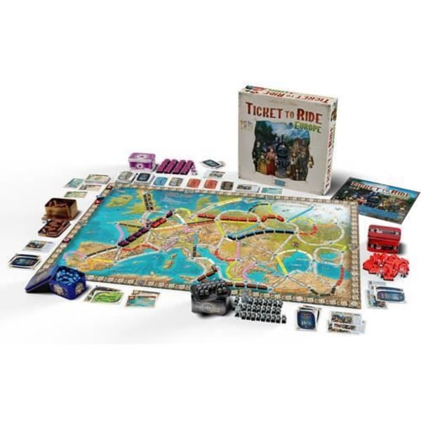 Ticket to Ride Europe 15th Anniversary Edition [] Ltd Ed, Table Top Game, Boa