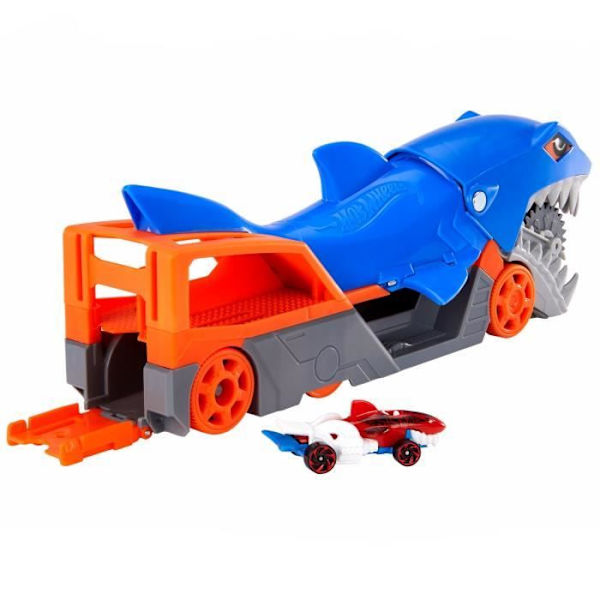 Hot Wheels - Shark Transporter - Circuit / Liten bil - Från 4 år GVG36 Flerfärgad