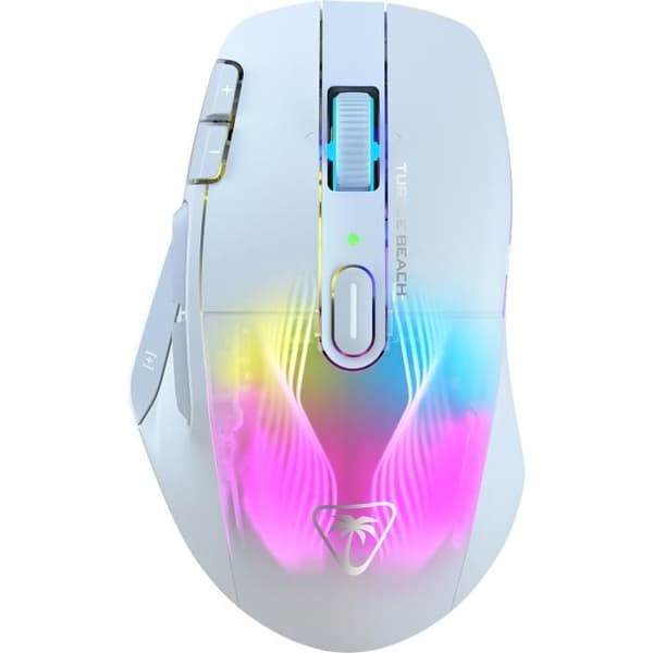 Trådlös spelmus - TURTLE BEACH - Kone XP Air - Med laddstation - Vit Vit