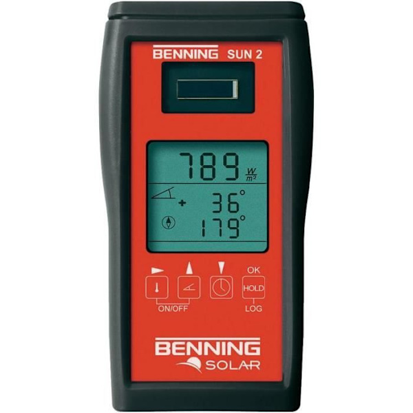 Mätinstrument - Benning - SUN 2 - Fotovoltaisk - Termisk - Trådad