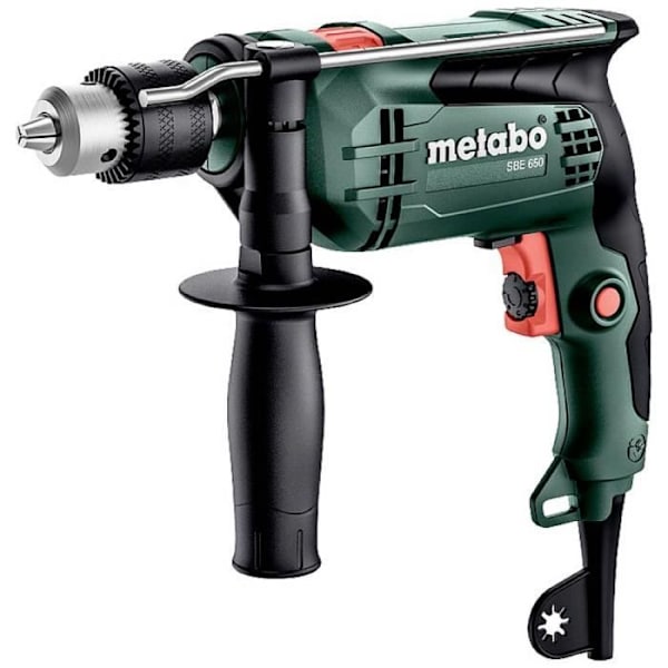 Slagborr - Metabo SBE 650 - 650 W - Sladd - Elektrisk - 13 mm chuck