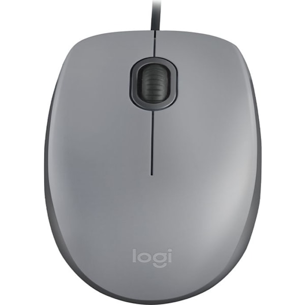 Logitech LOGI M110 Tyst grafit, Grå