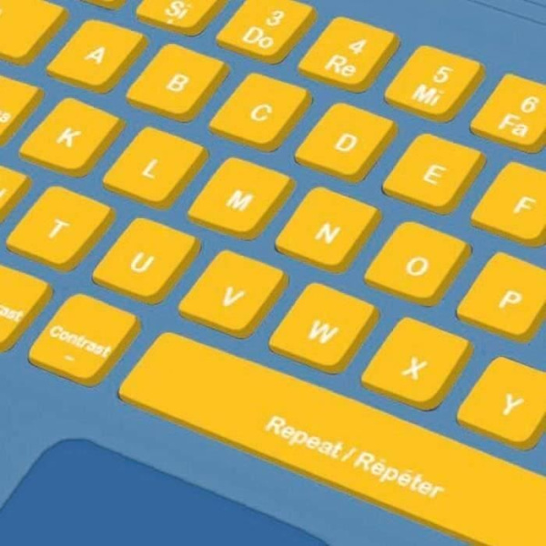 Batman pedagogisk laptop - LEXIBOOK - 124 aktiviteter - Franska/engelska Blå