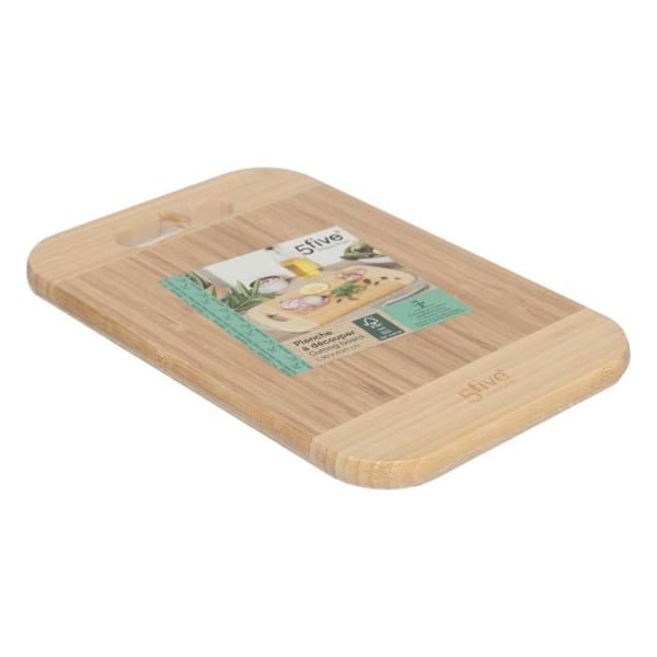 Skärbräda - Bambu - 30 x 20 cm - Praktisk - Nödvändig - Ej diskmaskinssäker Beige