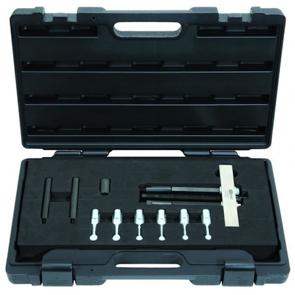 Universellt coffret för kulager - KS TOOLS - 700.1600 - 15 delar - Krom vanadium - Svart