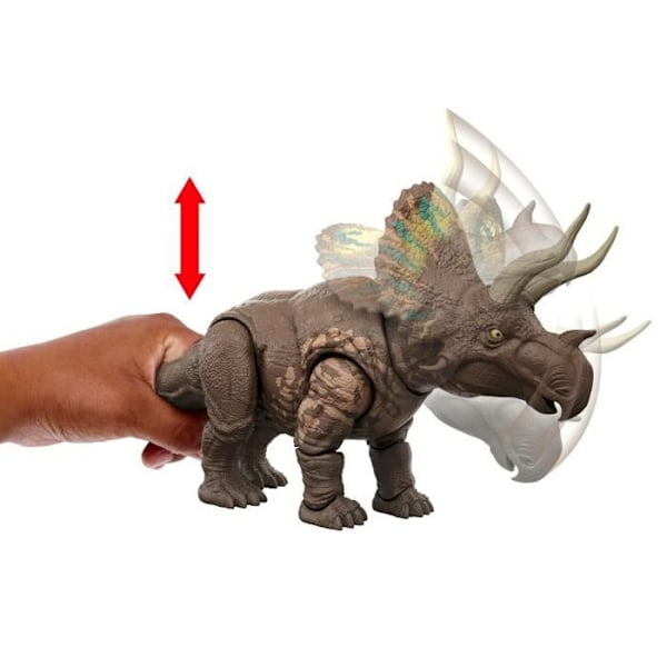 Jurassic World - Saga Eotriceratops - Méga Action - JGB93