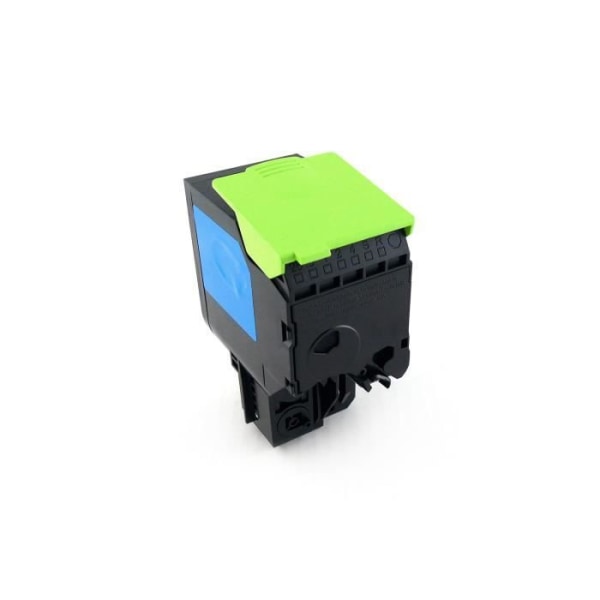 Green2Print Cyan Toner för Lexmark CS310N CS310DN CS410N CS410DN - Kapacitet 1000 sidor
