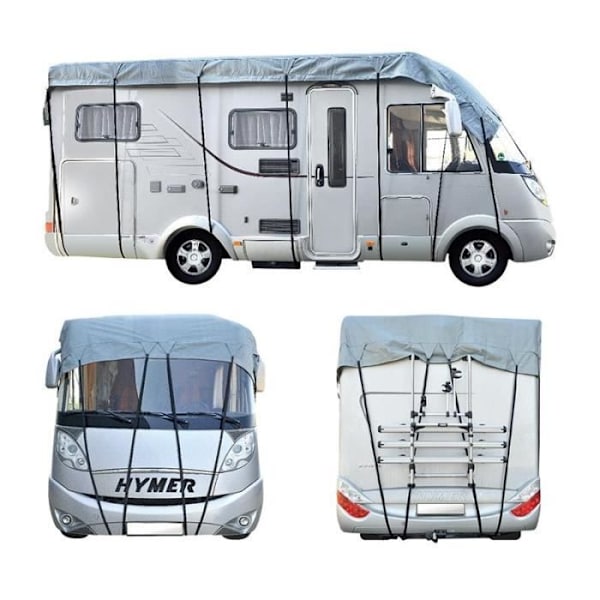 Takbeläggning - ProPlus - 700 x 300 cm - Grå - Universal - 3-lagers polyester grå