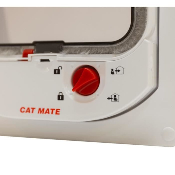 Cat Mate elektromagnetisk kattlucka, vit (254W)