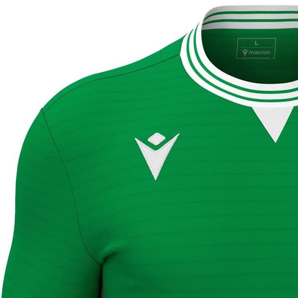 Maillot Macron Elves - grön/vit grön/vit XXL