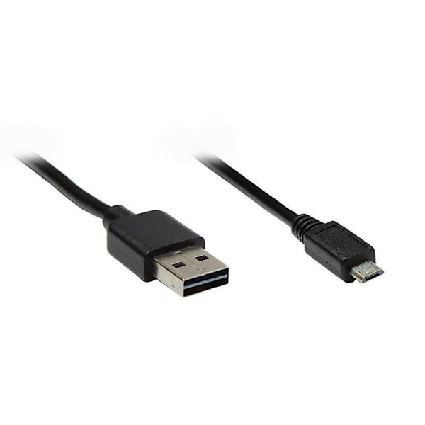 Övrig USB-kringutrustning Bra anslutningar - 2510-EUM03 - USB 2.0 Anschlusskabel EASY Stecker A an micro B schwarz 3m