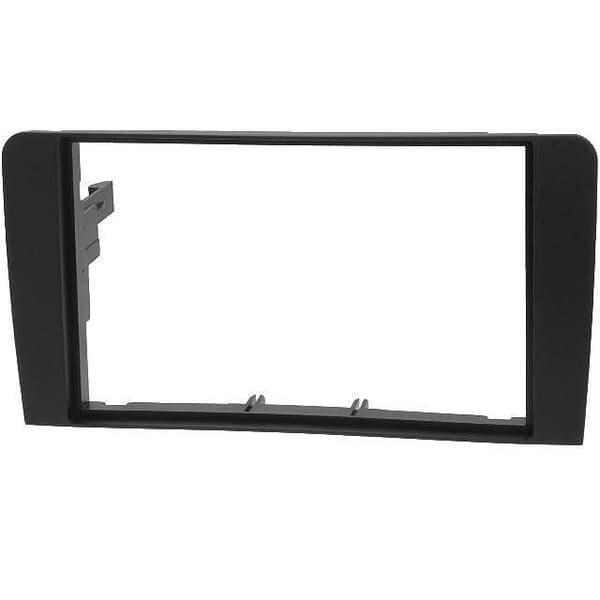 Radioadapter 2 DIN - Audi - A3 - Svart - Bilinstallationsadapter - 2006