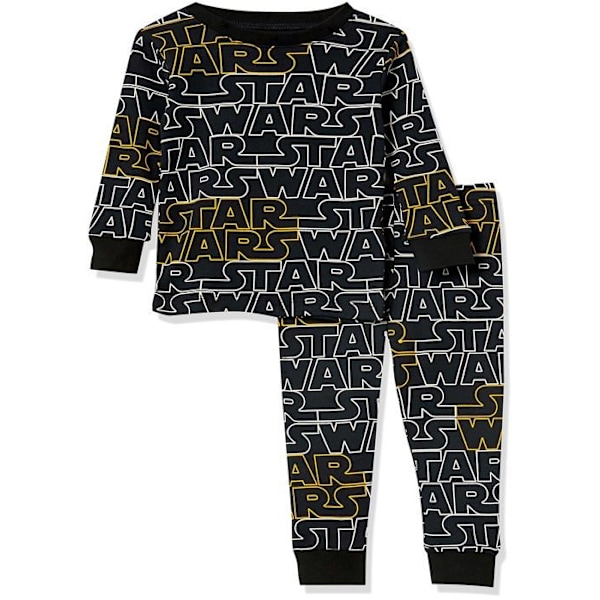Essentials Nightgown Pyjamas - UAE90062/63FL18-Strlo-Small - Amazon Star Wars flanell Pyjamasset för män Flerfärgad S