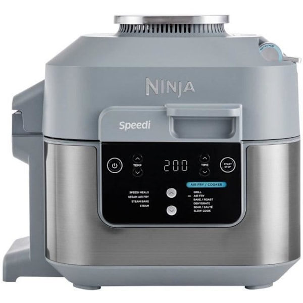 Multikokare NINJA - Speedi ON400EU - Kapacitet 5,7L - 10 matlagningsprogram - 1780W Grå