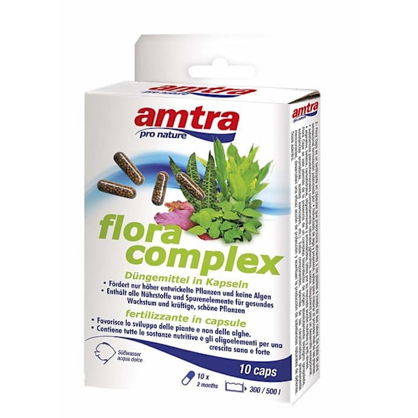 Amtra Fertilizer - A3050833 - Vattenbehandling för akvarier Flora Complexe Caps