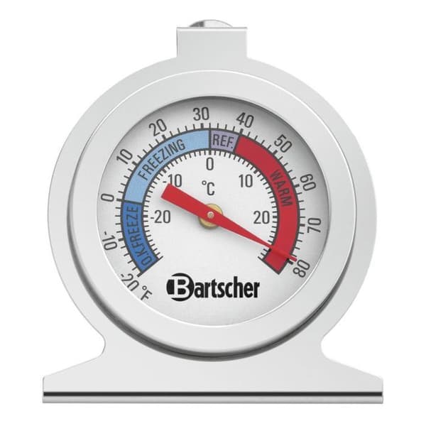 Kyltermometer - BARTSCHER - Standardmodell -30 till +30 °C - Grå - Mätområde