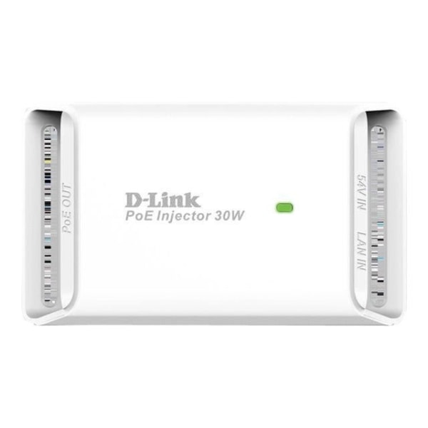 D-LINK 1-portsinjektor - DPE-301GI - Gigabit PoE 802.3/3u/3ab - 10/100/100BASE-T