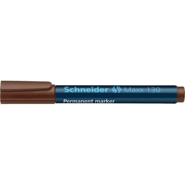 Permanent marker - SCHNEIDER - Maxx 130 - Ouppa - Brun - Spetskon 1-3 mm Brun