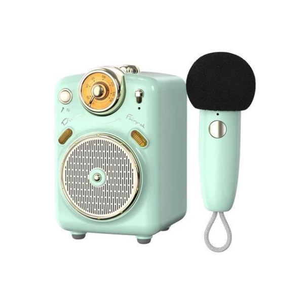 Divoom Fairy-OK Karaoke Set, Premium MINI-mikrofon, 7 röster Portable Party Mode