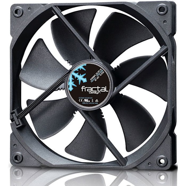 PC-fläkt - FRACTAL DESIGN - Dynamic X2 GP-14 PWM - 140mm - Svart - 4 stift Svart