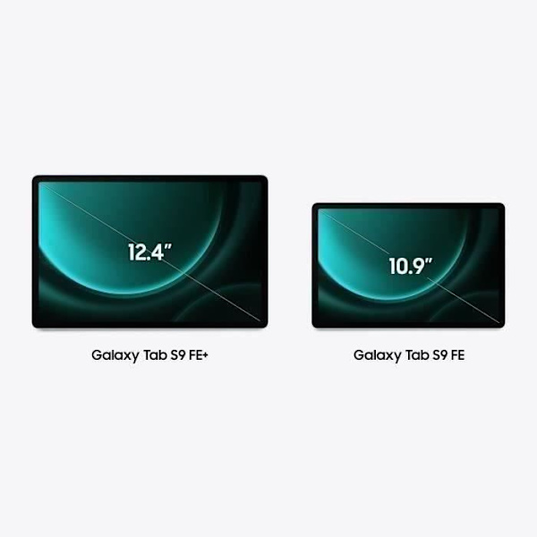 Samsung Galaxy Tab S9 FE+ 12,4" WIFI 128GB Touch Tablet Grön