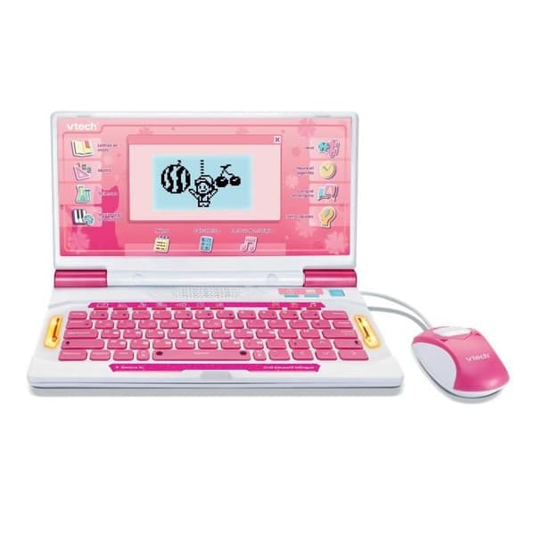 VTECH - GENIUS XL UTBILDNINGSORDNING BILINGUAL ROSA - Rosa Ros