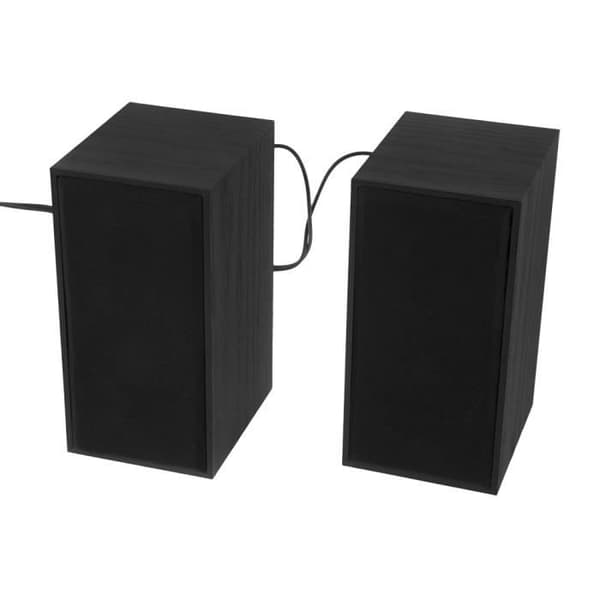 Högtalare - TELLUR - Basic 2.0 - 6W - USB/Jack - Trälåda