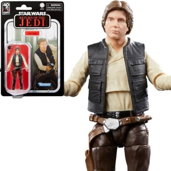 Star Wars The Vintage Collection ledad figur - HASBRO - Han Solo (Endor Raid) - 10 cm - Blandat