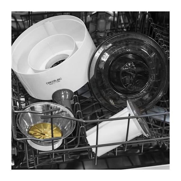 Centrifuge Cecotec StrongTitanium 19000. Titanbelagd skiva, XL munstyckesrör, 650W maximal effekt.