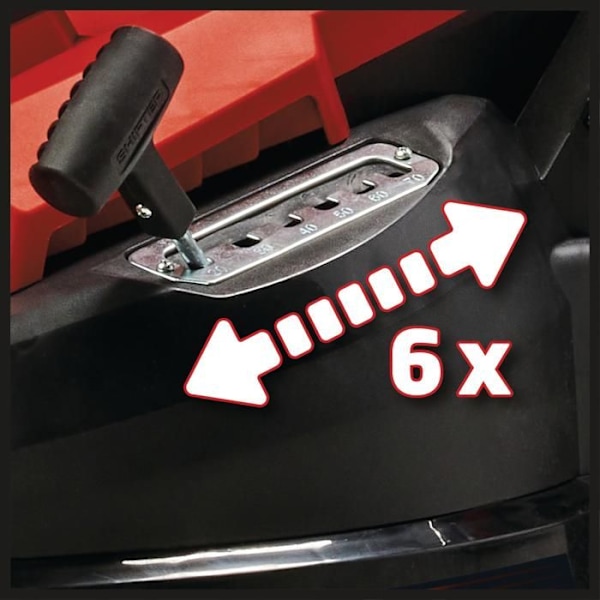 Einhell Elektrisk gräsklippare GC-EM 1800/43 (1 800 W klippbredd 43 cm, uppsamlingskärl 50L)