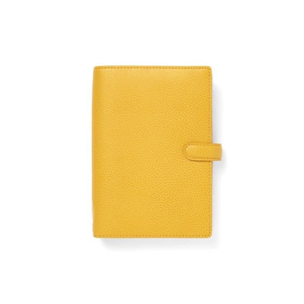 Filofax skrivbordset - 23-022620 - Finsbury Personal Organizer - Senap