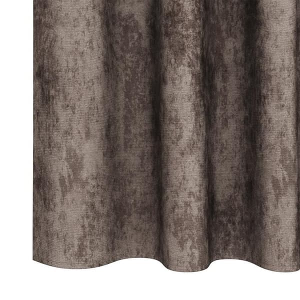 Gardiner 2 st med öglor Cappuccino 140x140 cm
