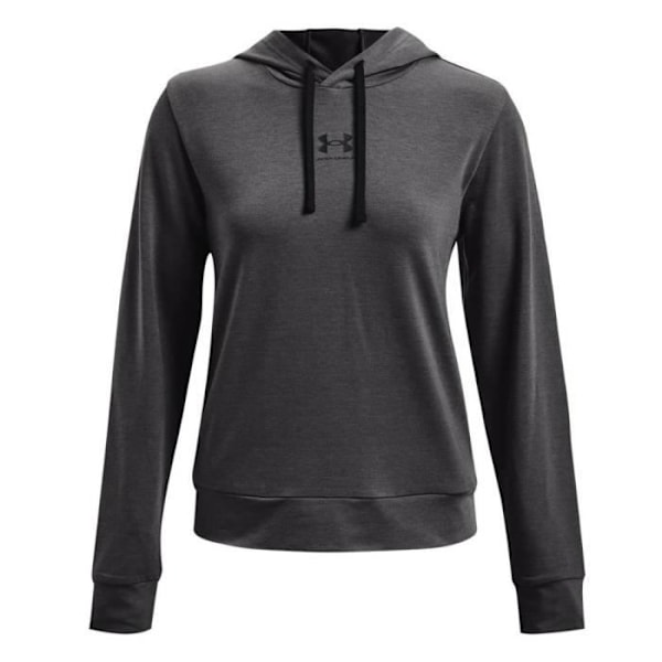 Sweatshirts UNDER ARMOR Rival Terry Hoodie Grå - Kvinna/Vuxen Grå jag
