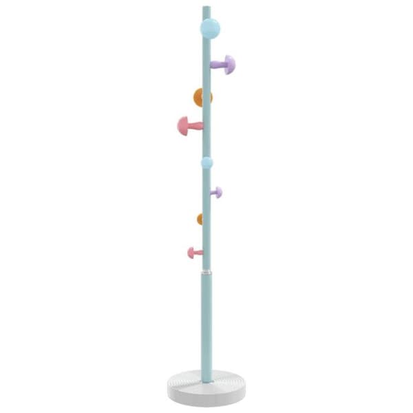Blå klädhängare 172 cm pulverlackad järn