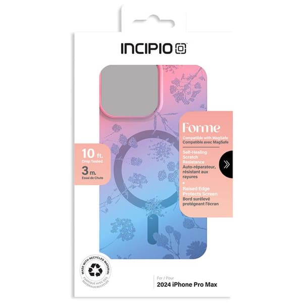 Coque iPhone 16 Pro Max - INCIPIO - Evig vår - Halvstyv - Elegant skydd - MagSafe Eternal Spring